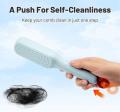 KUULA Magic hair brush | Anti-static, damage free hairdressing |  self cleaning hair comb. 