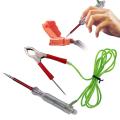 Automotive Electric Circuit Tester 6V-24V DC Automotive Circuit Tester LED Test Light Fuse Tester with Alligator Clip & Probes.