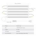 LED Tube T8 Lamp 220V EU Plug Aluminum Fluorescent Light Tube 50CM 25W LED Wall Lamp 50000 Hours Life Warm/Cold/Neutral White. 