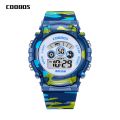 Sport Digital Watch for Kids Waterproof Luminous Children's Electronic LED Watch Fashion Multi-function Week Display Kids Watch. 