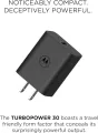 Original Motorola 30W Turbo Power Charger Fast Charging Adapter C To Type C Cable For Moto Edge S G30 G50 E5 Plus Z Z2 Z3 Play P50. 