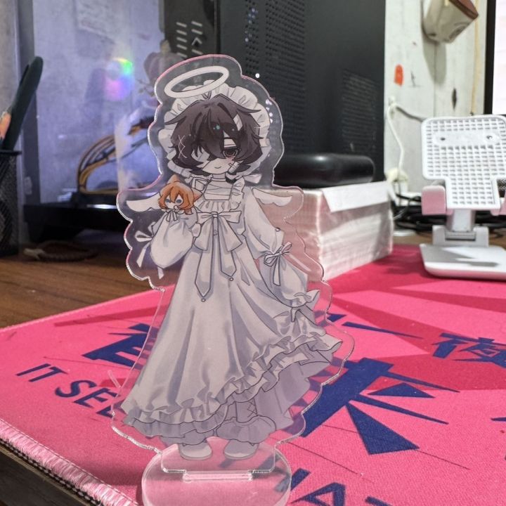Bungo%20Stray%20Dogs%20Nakahara%20Chuuya%20Dazai%20Osamu%2010cm%20Acrylic%20Stands%20%20Desktop%20Decoration%20Cute%20Cartoon%20Keychain%20Anime%20%20%20-%20Image%206