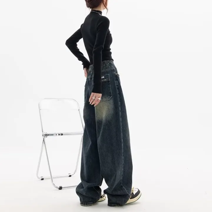 Spring%20Autumn%20Wide%20Leg%20Jeans%20Women%20High%20Waist%20Denim%20Trousers%20Women's%20Jeans%20Harajuku%20Vintage%20BF%20Style%20Loose%20Femme%20Streeetwear%20-%20Image%202