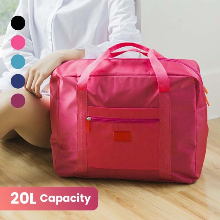 Foldable Travel Bag Unisex Lightweight Large Capacity Folding Duffel Travel Bag