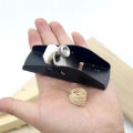 Mini flat pocket hand planer, wood trimming bed, carpenter cutting blade, flat hand planer, hand push casting carpenter tools. 