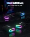 Ohayo S5 Wireless Portable Speaker Bluetooth 5.3,10W Loud Deep Bass Sound, IP67 Waterproof Bike Speaker with 12Hrs Playtime Mic. 