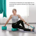 1pc High Density Yoga Foam Blocks Non-slip Solid Color Yoga Balance Fitness Dance Supplies For Yoga Pilates And Meditation. 