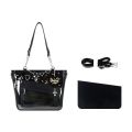 New Original Spicy Girl Cool Ita Bag Large Capacity Transparent Pain Layer Crossbody Bag Love Chain Ulzzang Shoulder Bag. 