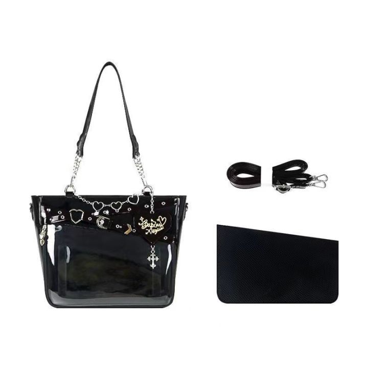 New%20Original%20Spicy%20Girl%20Cool%20Ita%20Bag%20Large%20Capacity%20Transparent%20Pain%20Layer%20Crossbody%20Bag%20Love%20Chain%20Ulzzang%20Shoulder%20Bag%20-%20Image%206
