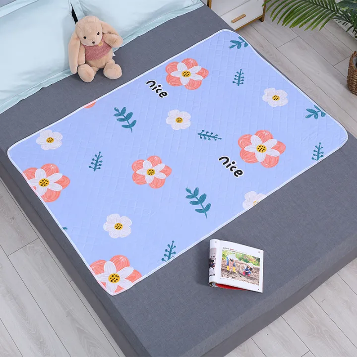 Waterproof%20Washable%20Mattress%20Urine%20Mat%20for%20Baby%20Toddlers%20Cute%20Cartoon%20Bed%20Protector%20Diaper%20Bedding%20Urine%20Pads%20Cloth%20Breathable%20-%20Image%205