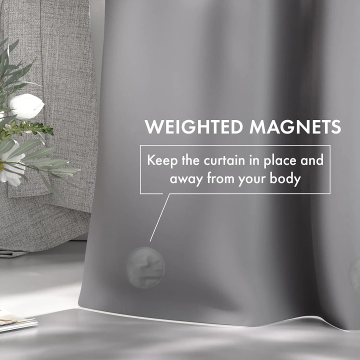 Grey%20PEVA%20Bath%20Curtain%20Liner%20with%20Magnetic%20Strips%20Waterproof%20Shower%20Mat%20for%20Bathtub%20-%20Bathroom%20Curtain%20-%20Image%204