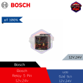 [Genuine fast delivery] Bosch 5 pin Relay RELAY 12V,24V plug, relay plug with ear. 