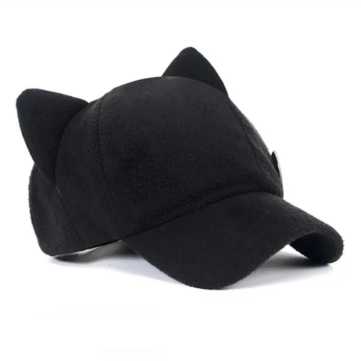 Anime%20Cute%20Cat%20Ears%20Asuka%20Langley%20Soryu%20Cosplay%20Cotton%20Hat%20Adult%20Girls%20Baseball%20Cap%20Badge%20Prop%20Party%20Accessories%20-%20Image%204