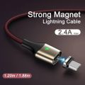 Divi Micro Magnetic Cable With 2.4Amp fast charging Safety Protection Fabric super high quality stuff. 