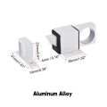 Automatic Self-Closing Latches Spring Slide Door Lock Aluminum Alloy Door Bolts Security Pull Ring Locks for Window,Gate,Cabinet. 