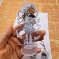 Bungo Stray Dogs Nakahara Chuuya Dazai Osamu 10cm Acrylic Stands Desktop Decoration Cute Cartoon Keychain Anime .