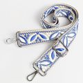 1 Piece 1.50inch Wide Adjustable Handbag Purse Strap Replacement Crossbody Shoulder Strap Magnolia Pattern Jacquarded   Strap. 