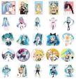 💥Ready to ship💥Hatsune Miku anime 50 sheets sticker waterproof removable sticker car trunk 音ミ. 