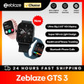New Zeblaze GTS 3 Voice Calling Smart Watch Ultra-big 2.03'' HD Screen 24H Health Monitor 100+ Sports Modes 200+ Watch Faces. 