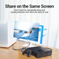 Vention HDMI Switcher 4K 60Hz Bi-Direction 2.0 HDMI Switch 1x2/2x1 Adapter for PS4/5 Xiaomi TV Box 8K HDMI 2.1 Splitter.