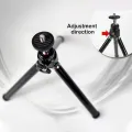 Mini Tripod Stand For Projector Camera Mobile Phone Flexible Durable Tripod Phone Holder Clip Stand Cameras Accessories. 