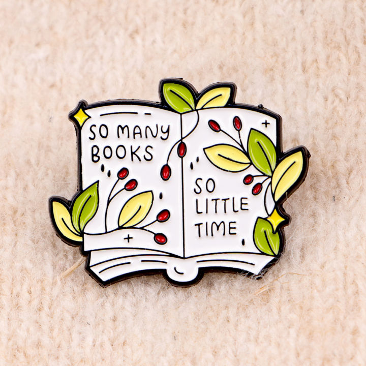 Bookworm's%20Delight%20Brooches%20For%20Women%20Books%20Enamel%20Pin%20Metal%20Badge%20Jewelry%20Clothing%20Backpack%20Accessories%20Reader%20Gifts%20-%20Image%203