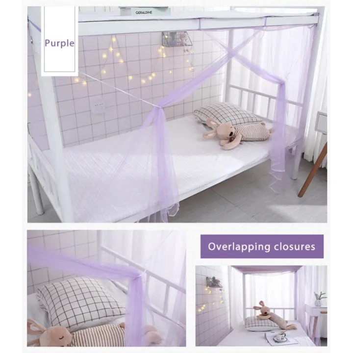 4%20Corners%20Mosquito%20Net%20Princess%20Lace%20Poster%20Bedding%20Canopy%20Netting%20Full%20Sizes%20Netting%20Bedding%20Home%20Textile%20-%20Image%206
