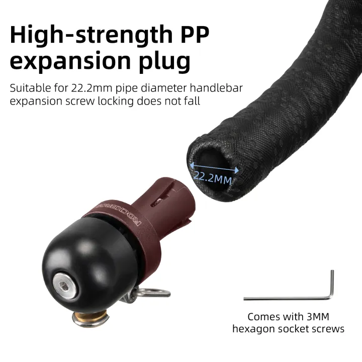 ROCKBROS%20Bicycle%20Bell%20Suitable%20for%2022.2mm%20Handlebar%20100db%20Bell%20Loud%20Safety%20Alarm%20Crisp%20Ringing%20Horn%20Copper%20Alloy%20Accessories%20-%20Image%205