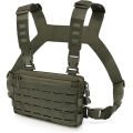 Outdoor  Chest Bag for Men Running Front Chest Bag Multiple Pockets Backpack Hunting EDC Vest Chest  Bag. 
