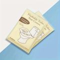 Disposable Toilet Seat Cover Portable Travel Camping Hotel Bathroom Toilet Mat Pads Degradable Soluble Water Toilet Covers Paper. 