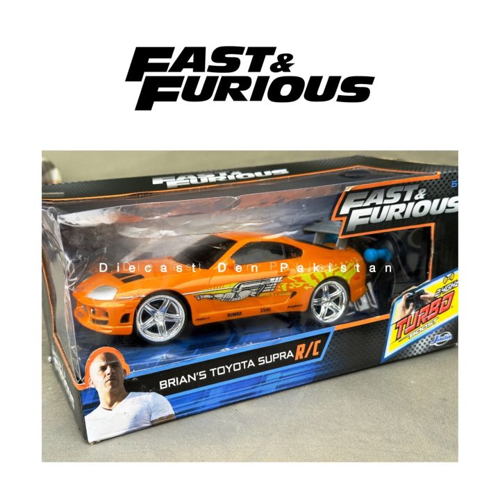 Toyota%20Supra%20MK4%20Orange%20Fast%20&%20Furious%201/24%20Scale%20RC%20Car%20(Plastic%20Body)%20-%20Image%202