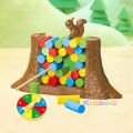 Kids Balance Tower Board Game Stacking Blocks Puzzle Toy Family Games Save The Collapsing Squirrel For Toddlers  . 
