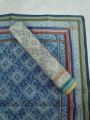 3-Pack Cotton Handkerchiefs 16.9-Inch Business Napkin Set Soft Absorbent Thin Feel for Personal Hygiene And Daily Use. 