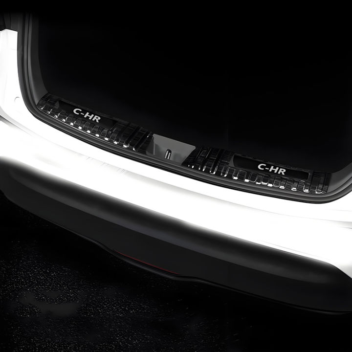 For%20Toyota%20C-HR%20CHR%202018%202019%202020%202021%202022%202023%20Car%20Accessories%20Trunk%20Protector%20Sill%20Plate%20Rear%20Bumper%20Guard%20Trim%20-%20Image%205