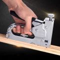 3 in 1 Heavy duty Stapler gun Professional stapler with Adjustable Hand Pressure Setting for Upholstery, Decor, Sofa Seat Cover Repair, Furniture, Stationary Use. 