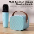 K12 Kids Karaoke Microphone Speaker Machine | Bluetooth-Compatible Wireless Karaoke Mic with RGB LED Lights & Built-In Speaker. 