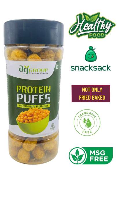 Protein Puffs Pudina Punch- 80gm