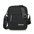 Simple Mini Crossbody Handbags Bag Men's Nylon Shoulder Side Bag for Men Messenger Phone Sling Bag Husband Chest Pack Wallet.