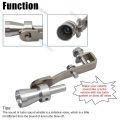 Universal Aluminum Turbo Sound Exhaust Muffler Pipe Whistle Car Blow Off Valve Tip Simulator Whistler. 