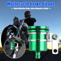 Aluminum Alloy Motorcycle Brake Cylinder Fluid Reservoir Oil Fluid Cup Clutch Tank Oil Fluid Cup Universal Motorbike Accessories. 