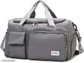 Travel bag / travel bag with dry wet seperation / Large Capacity Unisex Travel Duffel sports Bag. 