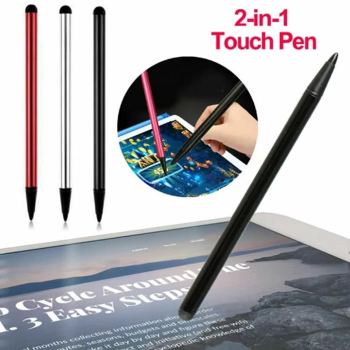 1/2/3/6pcs Universal Tablet Pen Phone Capacitive/Resistive Stylus Pen ...