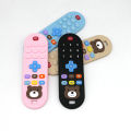 1/4pcs Children's teething remote control silicone material baby teething toys simulation remote control toys teething teether. 