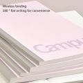 Japan KOKUYO Notebook 80 Pages Campus B5/A5 Soft Surface Wireless Binding Horizontal Line School Office Stationery.