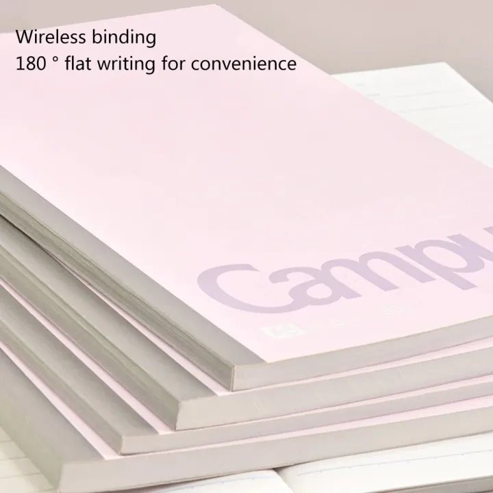 Japan%20KOKUYO%20Notebook%2080%20Pages%20Campus%20B5/A5%20Soft%20Surface%20Wireless%20Binding%20Horizontal%20Line%20School%20Office%20Stationery%20-%20Image%204