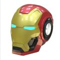 Iron man helmet bluetooth speaker. 