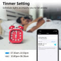 Tuya Smart Life APP Wifi Led Light Bulb AC110V 220V  A19 A21 E27 RGBCW Lamps Works With Alexa  Home Voice Control lightify. 