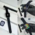 Smart watch series 9 clone with apple logo. 