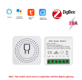 Tuya ZigBee WiFi Smart Switch 2 Way Control Breaker Relay 220V 110V 16A Smart Life APP Voice Control with Alexa  Home. 