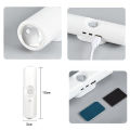 Double-head LED Night Light with Motion Sensor RGB Rechargeable Magnetic Wall Lamp Mood Ambient Light for Cabinet Hallway Stair. 